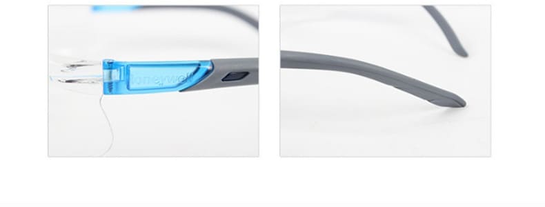 霍尼韦尔（Honeywell） S300L 300510 灰蓝色镜架透明镜片防护眼镜